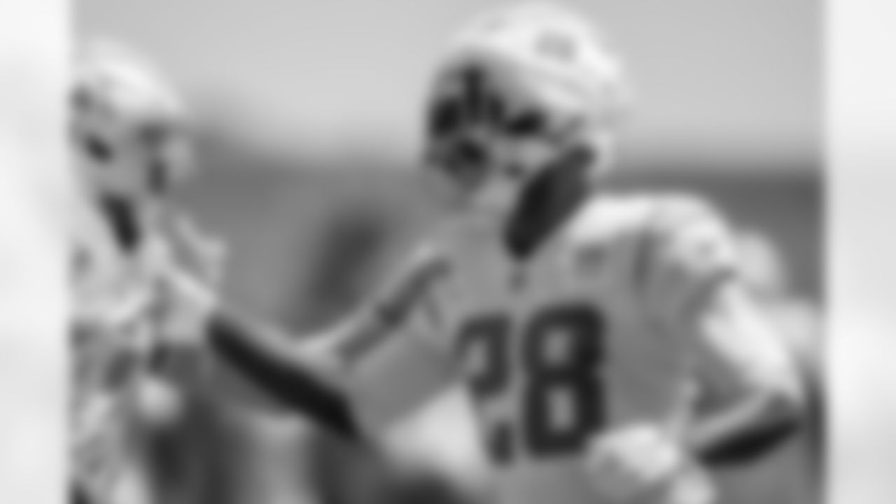 The Los Angeles Chargers practice at Training Camp on Monday, August 18, 2025 at The Bolt in El Segundo, CA.