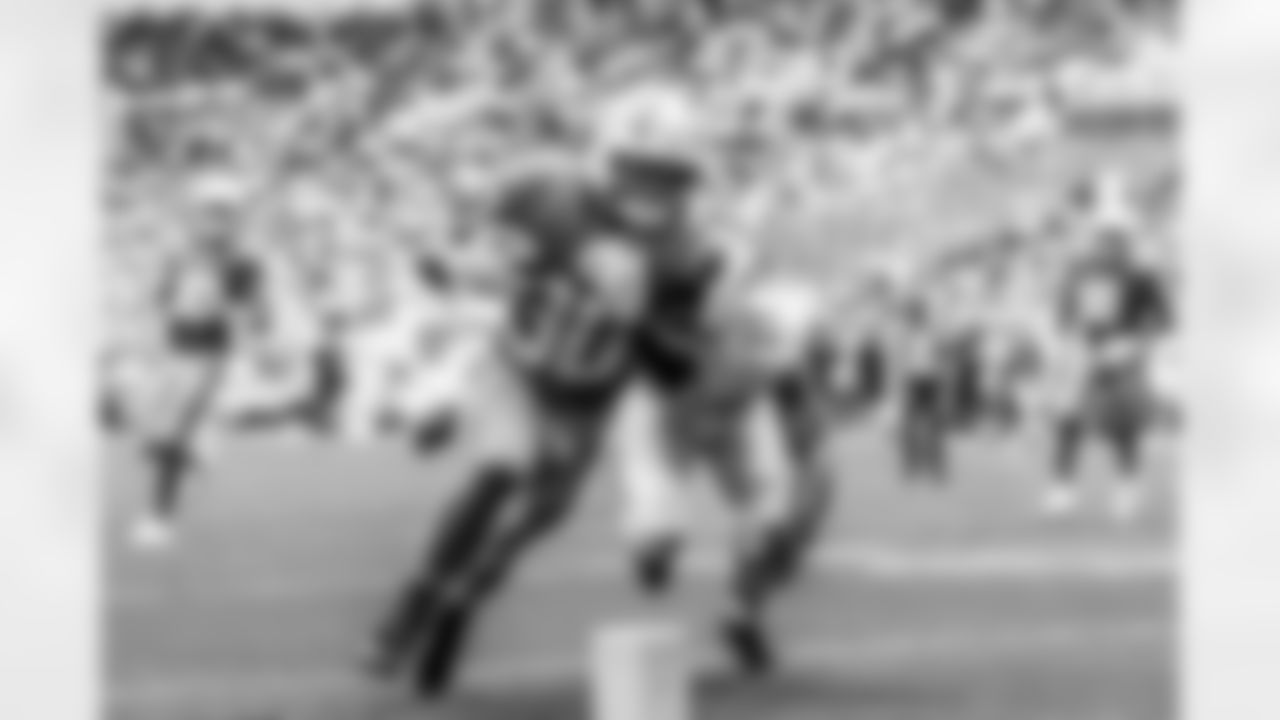 Take a look back at the Chargers Week 6 matchup with the Dolphins in monochrome!