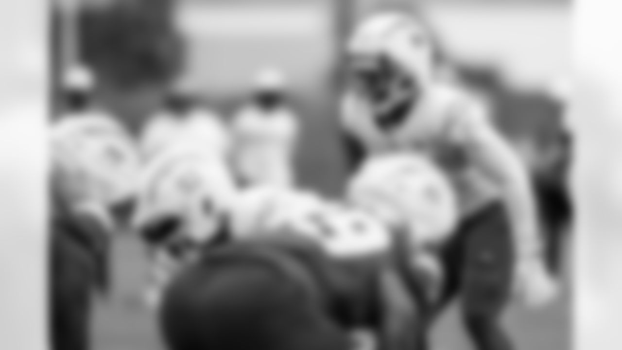The Los Angeles Chargers practice on Wednesday, September 17, 2025 at The Bolt in El Segundo, CA.