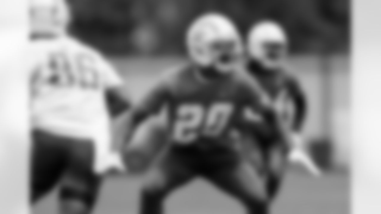 The Los Angeles Chargers hold OTA's on Monday, May 20, 2024 at Hoag Performance Center in Costa Mesa, CA.