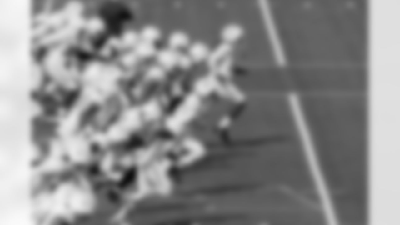 The Los Angeles Chargers practice at Training Camp on Saturday, July 26, 2025 at The Bolt in El Segundo, CA.