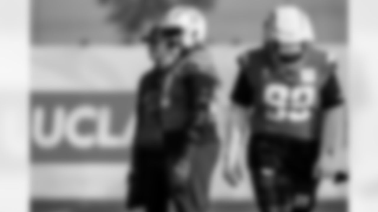 The Los Angeles Chargers practice on Wednesday, December 17, 2025 at The Bolt in El Segundo, CA.