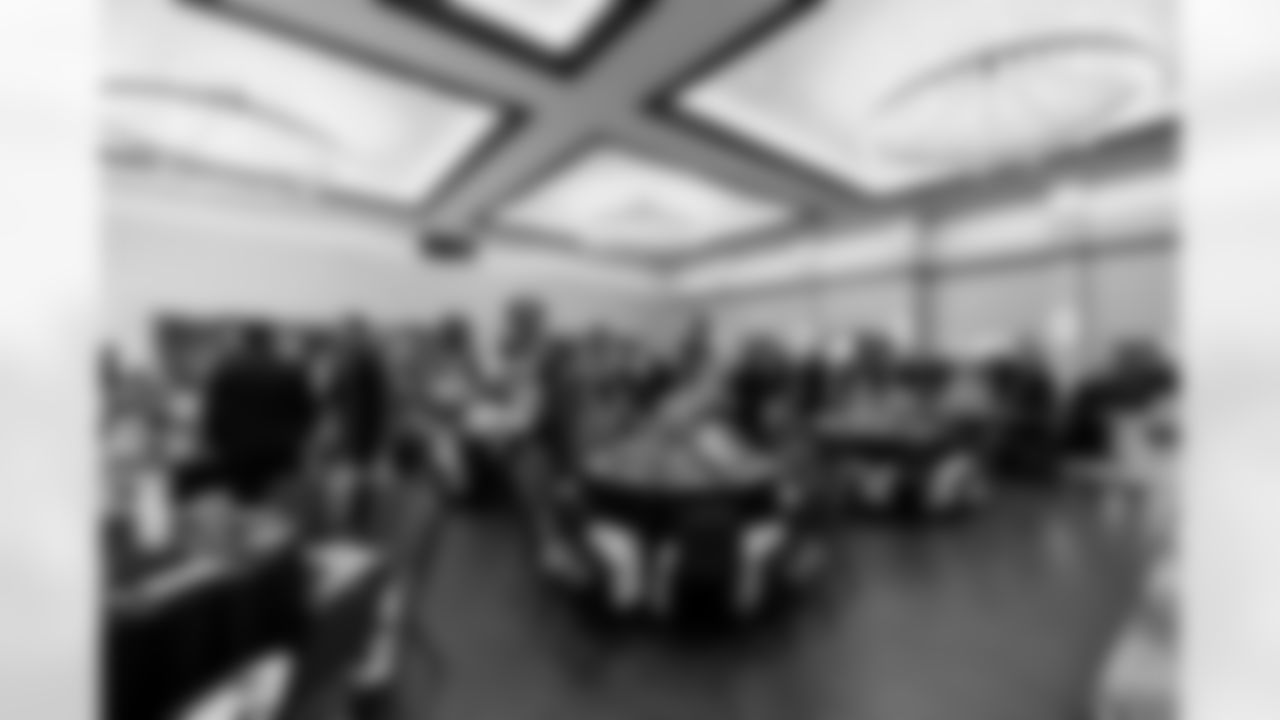 The Los Angeles Chargers participate in the 49th CIF-SS-Ford Championship Luncheon on Tuesday, November 25, 2025 at The Grand in Long Beach, CA.