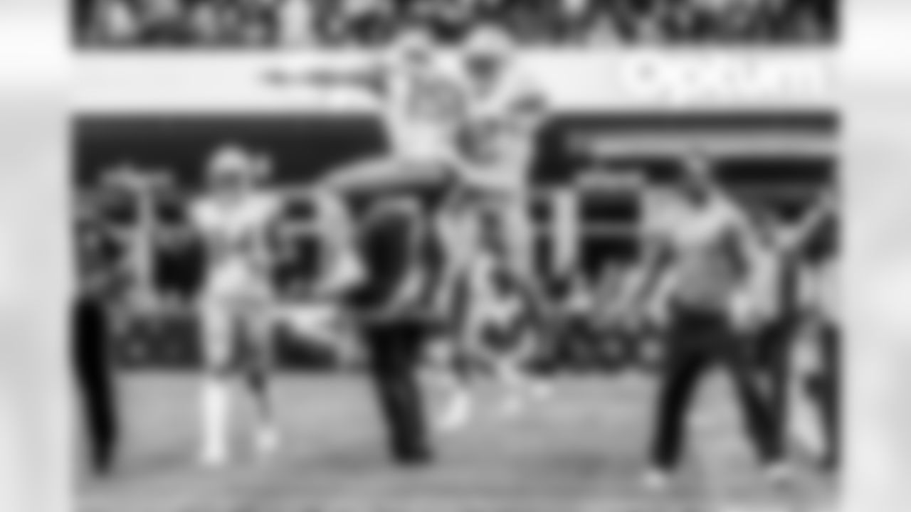 Take a look back at the Chargers Week 17 matchup with the Patriots in monochrome!