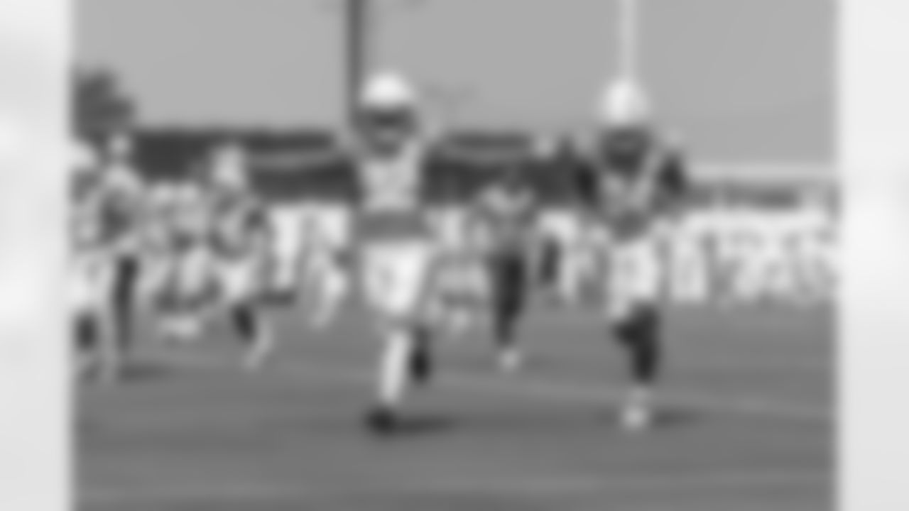 The Los Angeles Chargers practice on Wednesday, October 9, 2024 at The Bolt in El Segundo, CA.
