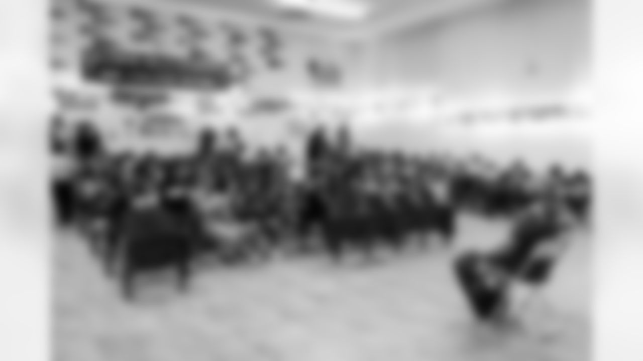 The Los Angeles Chargers host a Scholastic Book Fair on Monday, December 1, 2025 at Baldwin Hills Elementary in Los Angeles, CA.