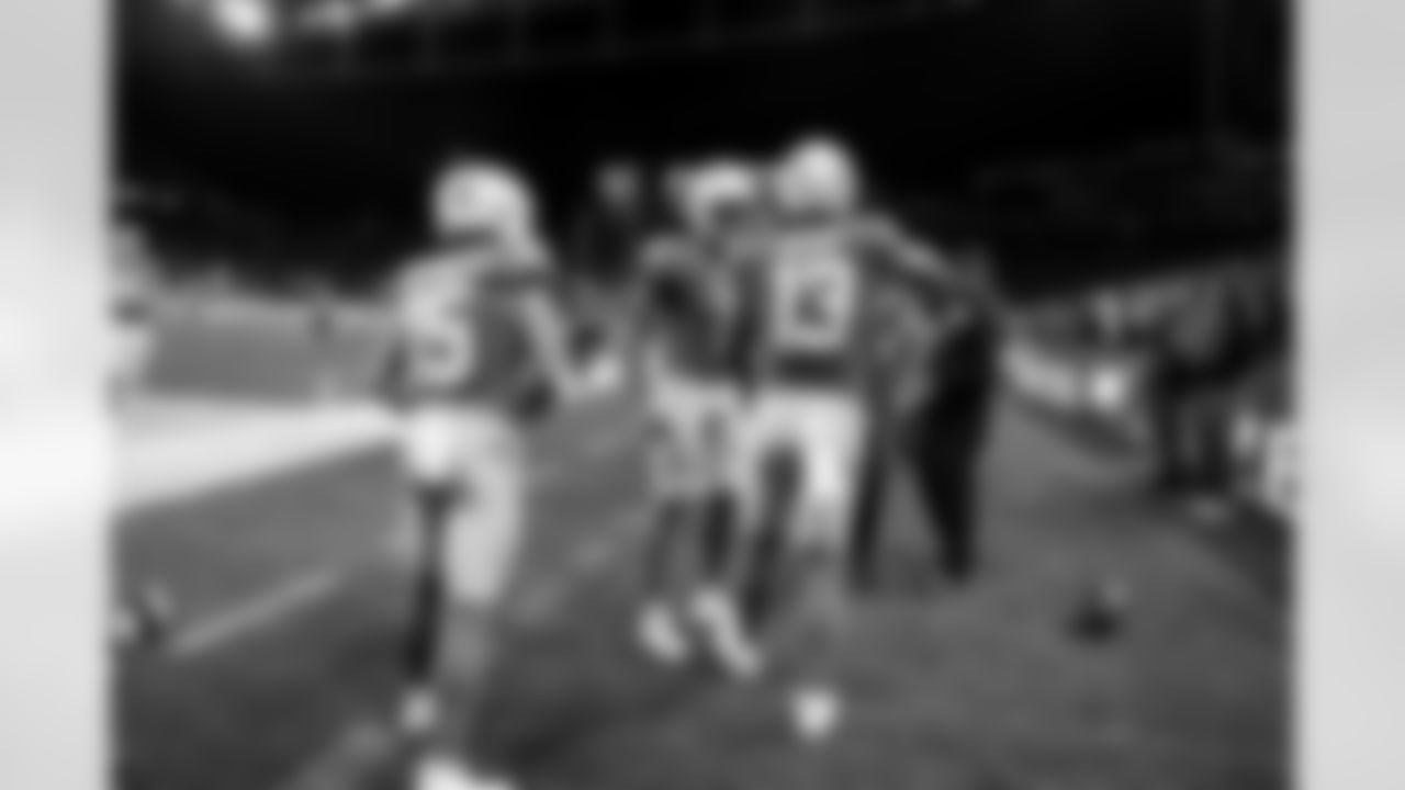 WR Ladd McConkey (15), WR Quentin Johnston (1) and WR Keenan Allen (13)