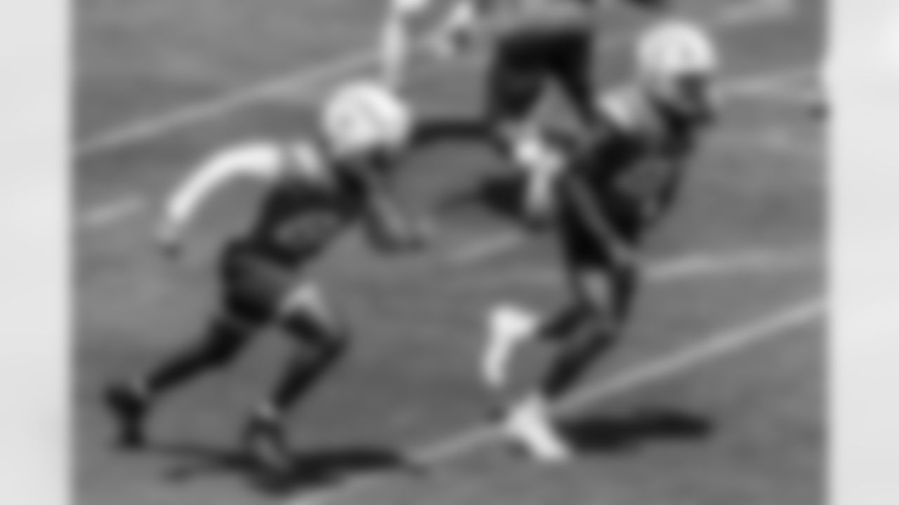 The Los Angeles Chargers practice at Training Camp on Monday, August 4, 2025 at The Bolt in El Segundo, CA.