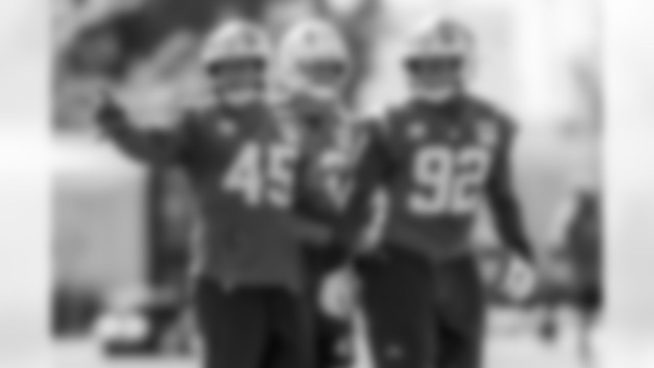 The Los Angeles Chargers practice on Thursday, October 30, 2025 at The Bolt in El Segundo, CA.