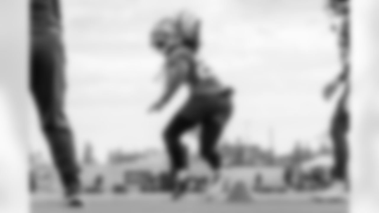 The Los Angeles Chargers practice on Thursday, November 13, 2025 at The Bolt in El Segundo, CA.