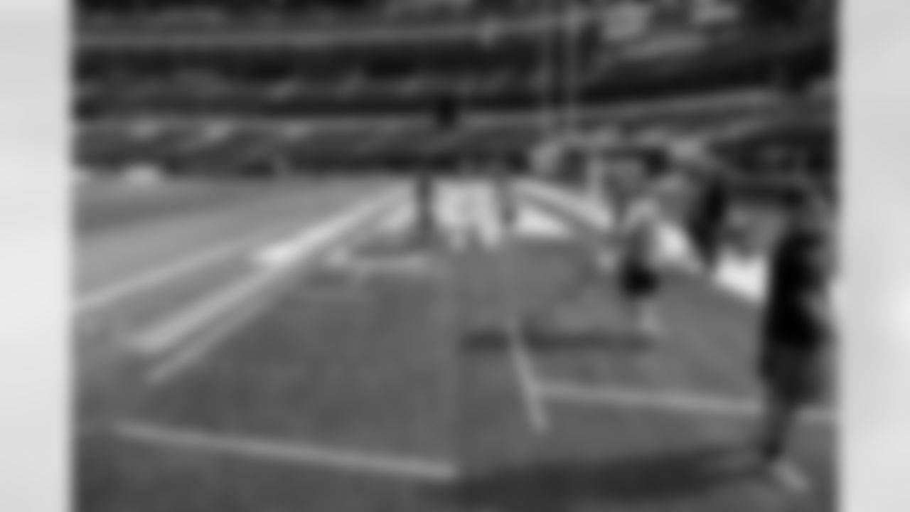 SoFi Stadium is photographed as it is converted to the 2025 Super Chargers look on Tuesday, October 21, 2025 at SoFi Stadium in Inglewood, CA.