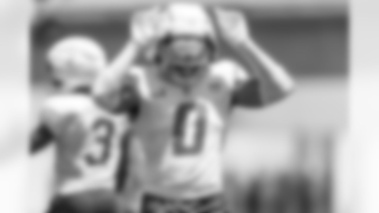 The Los Angeles Chargers practice at Training Camp on Sunday, August 3, 2025 at The Bolt in El Segundo, CA.