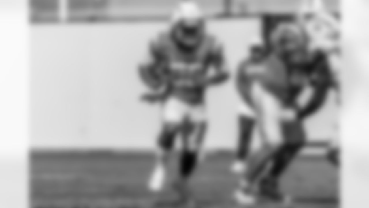The Los Angeles Chargers practice on Wednesday, October 8, 2025 at The Bolt in El Segundo, CA.