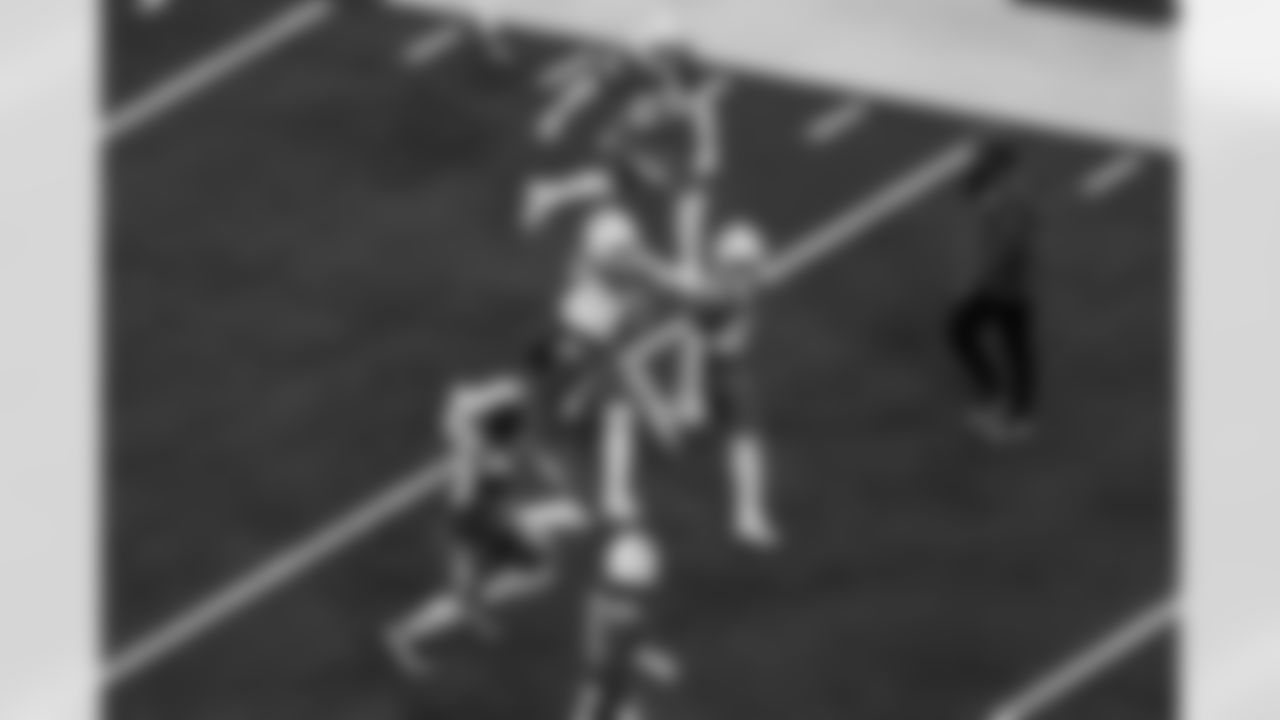 CB Donte Jackson (26), S Tony Jefferson (23) and LB Daiyan Henley (0)