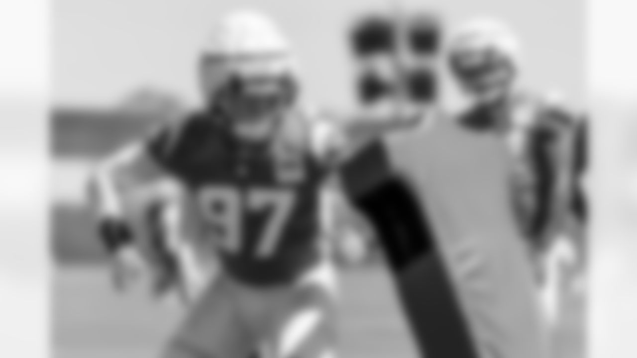 The Los Angeles Chargers hold Rookie Mini-Camp on Saturday, May 10, 2025 at The Bolt in El Segundo, CA.