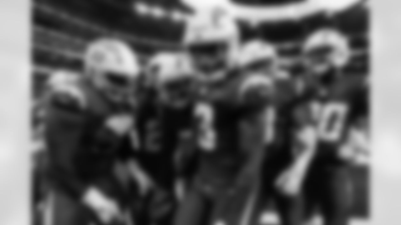 Chargers S Derwin James, Jr. (#3) in action during their Pro Bowl season.