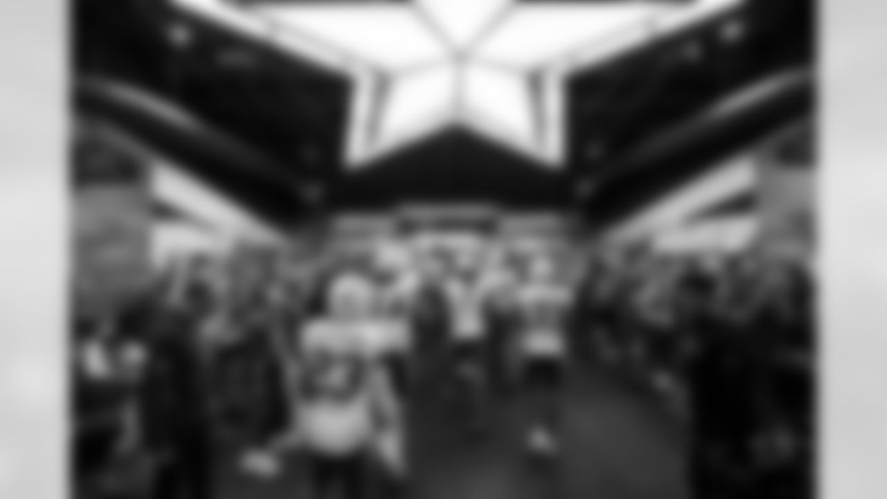 S Tony Jefferson (23), OL Austin Deculus (74), WR Quentin Johnston (1) and DB Deane Leonard (33)