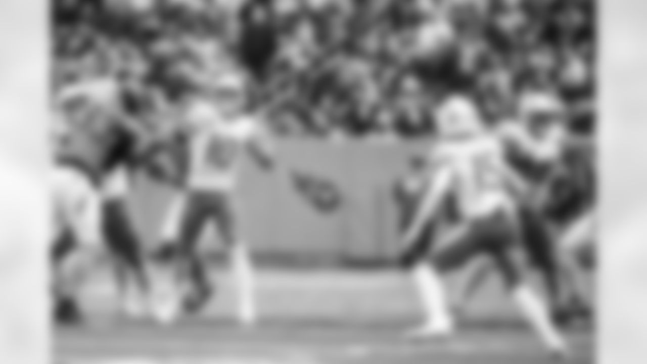 QB Justin Herbert (10) and WR Ladd McConkey (15)