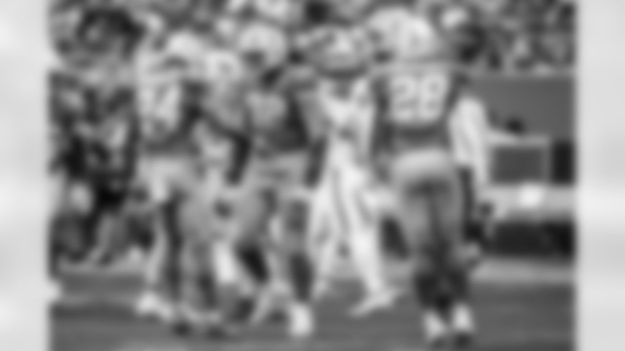 Take a look back at the Chargers Week 6 matchup with the Dolphins in monochrome!