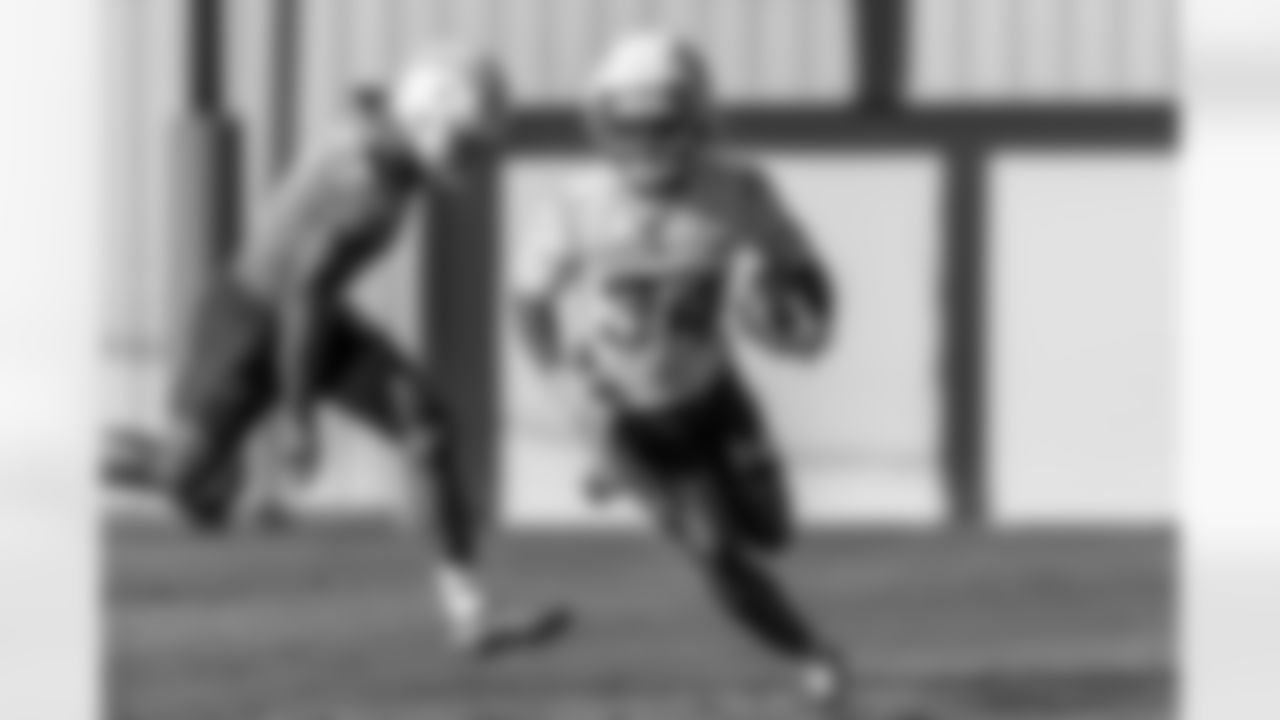 The Los Angeles Chargers practice on Wednesday, January 7, 2026 at The Bolt in El Segundo, CA.