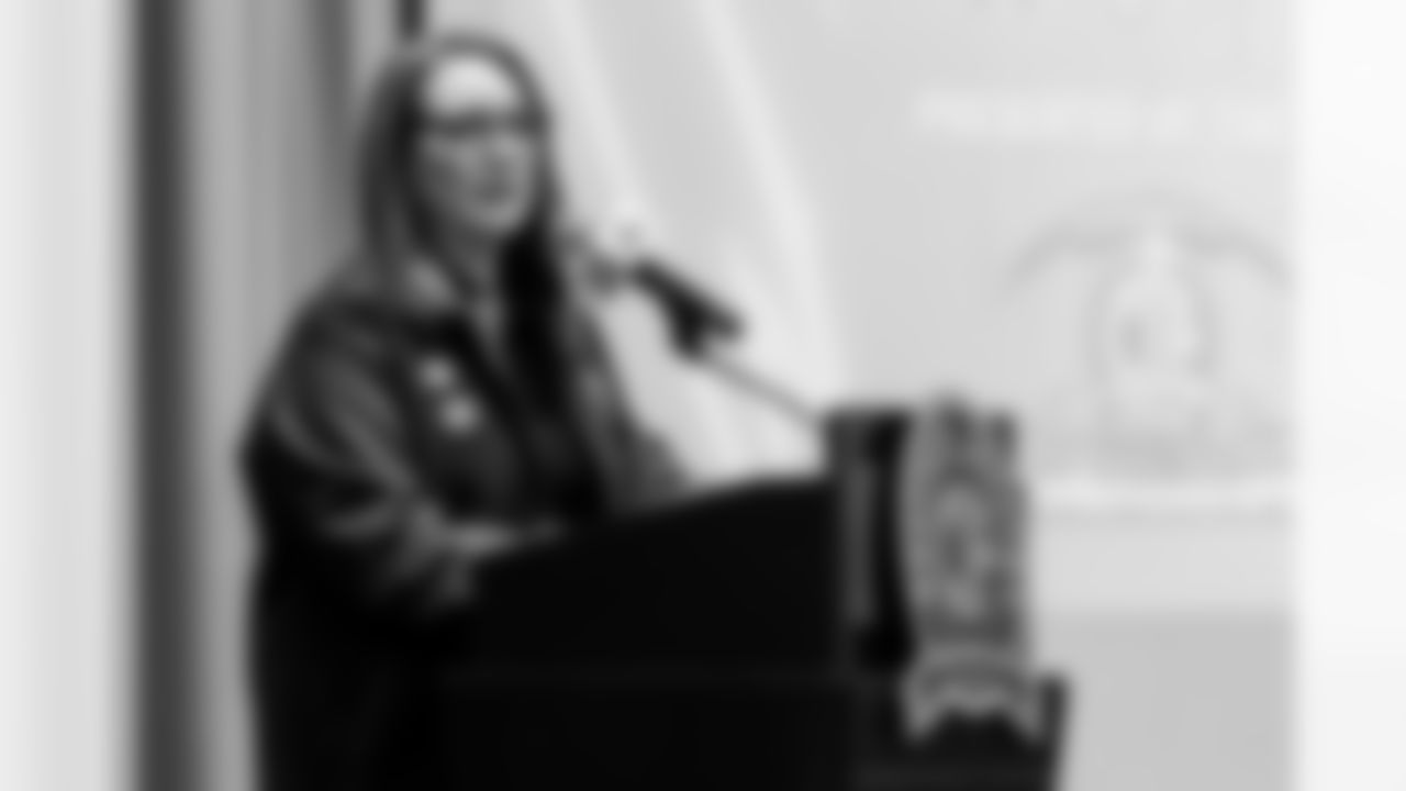 The Los Angeles Chargers participate in the 49th CIF-SS-Ford Championship Luncheon on Tuesday, November 25, 2025 at The Grand in Long Beach, CA.