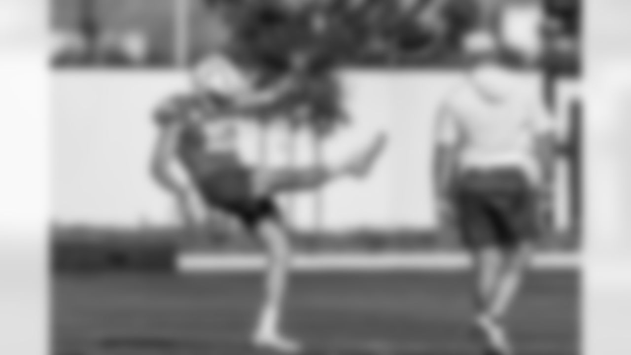 The Los Angeles Chargers practice on Friday, December 5, 2025 at The Bolt in El Segundo, CA.