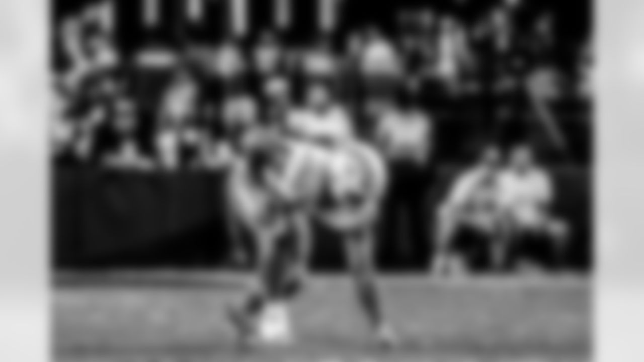 Take a look back at the Chargers Week 2 matchup with the Raiders in monochrome!