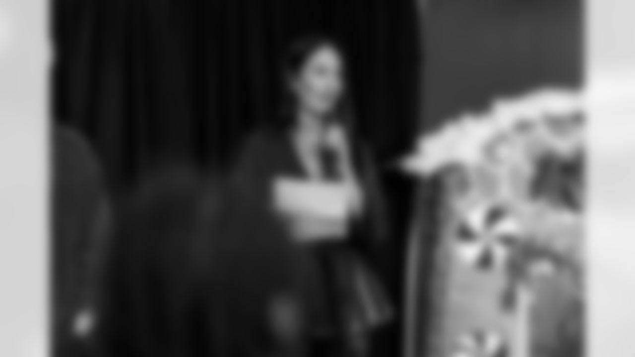 The Los Angeles Chargers host their annual Bikes for Kids event on Monday, December 15, 2025 at Washington Washington Elementary School in Pasadena, CA.