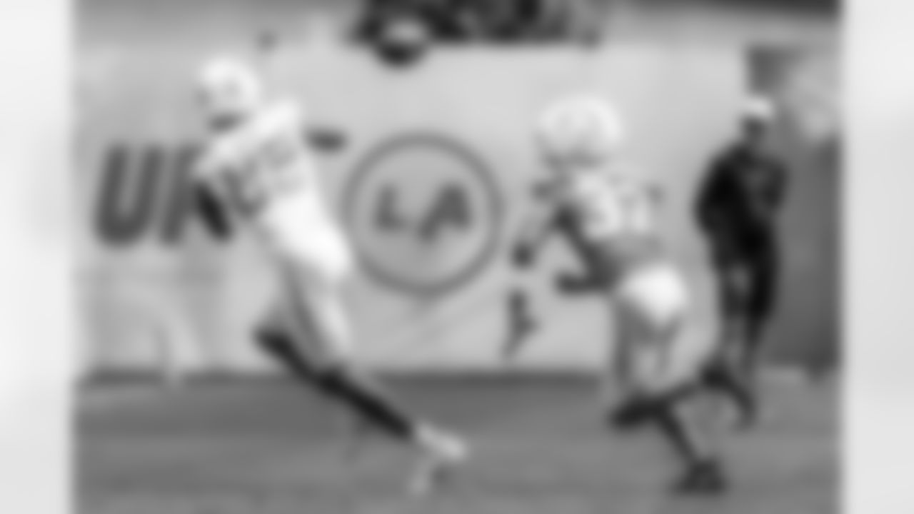 The Los Angeles Chargers hold Mandatory Mini-Camp on Wednesday, June 11, 2025 at The Bolt in El Segundo, CA.