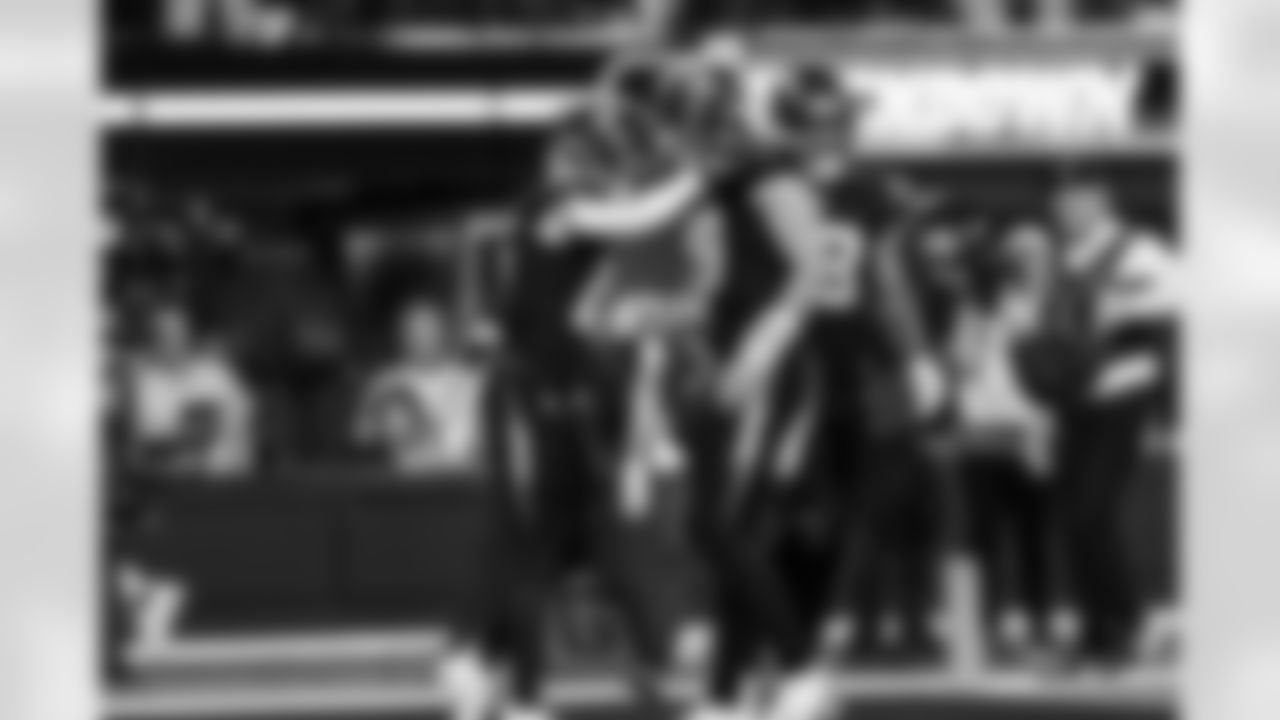 WR Ladd McConkey (15), QB Justin Herbert (10) and WR Keenan Allen (13)