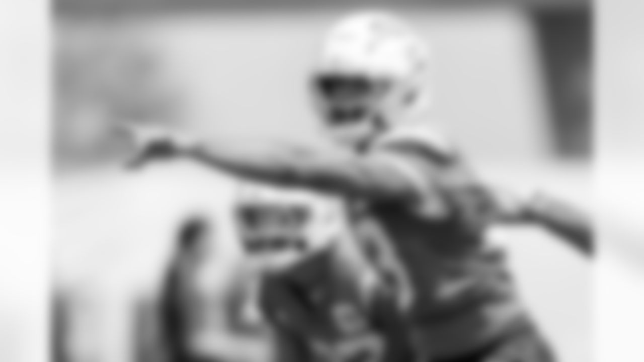 The Los Angeles Chargers practice at Training Camp on Tuesday, July 29, 2025 at The Bolt in El Segundo, CA.