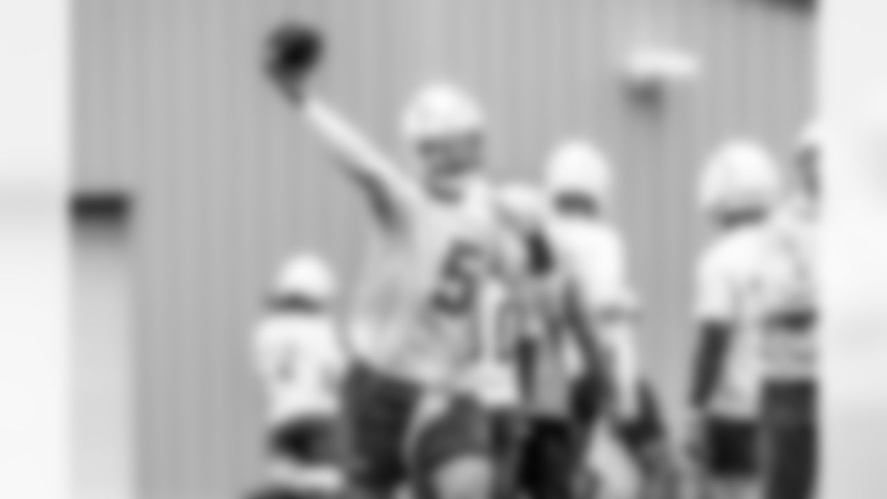 Los Angeles Chargers players participate in Phase 3 of the offseason program on Wednesday, June 4, 2025 at The Bolt in El Segundo, CA.