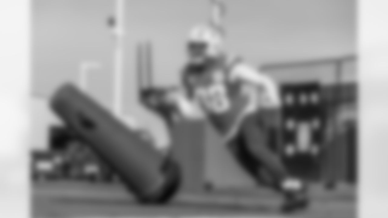 The Los Angeles Chargers practice on Thursday, December 18, 2025 at The Bolt in El Segundo, CA.