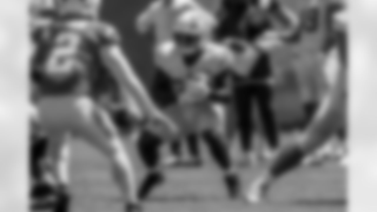 The Los Angeles Chargers practice at Training Camp on Monday, August 18, 2025 at The Bolt in El Segundo, CA.