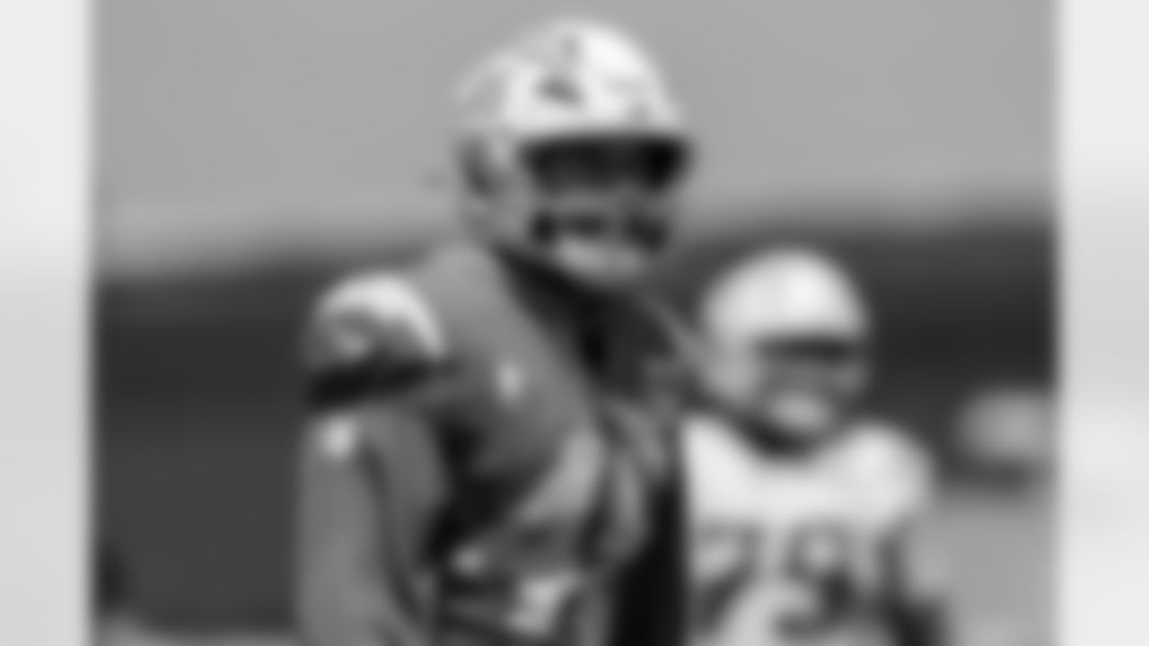 The Los Angeles Chargers practice at Training Camp on Tuesday, August 19, 2025 at The Bolt in El Segundo, CA.