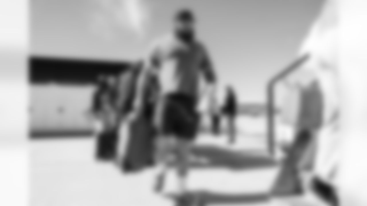 Los Angeles Chargers OL Ben Cleveland (72) travels to New England on Friday, Jan. 9, 2025 for the Wild Card matchup against the New England Patriots.