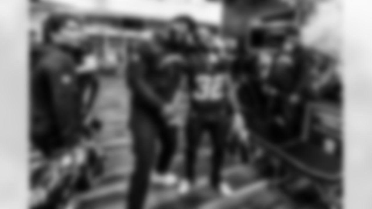 Take a look back at the Chargers Week 13 matchup with the Raiders in monochrome.