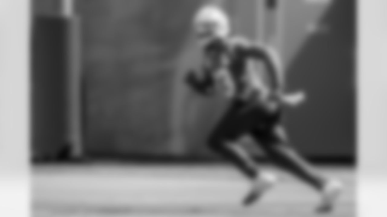 The Los Angeles Chargers practice on Friday, October 3, 2025 at The Bolt in El Segundo, CA.