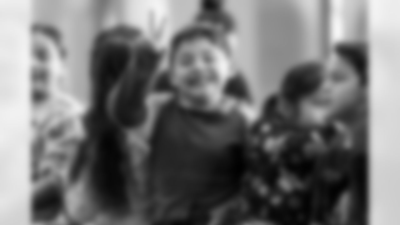 The Los Angeles Chargers host their annual Bikes for Kids event on Monday, December 15, 2025 at Washington Washington Elementary School in Pasadena, CA.