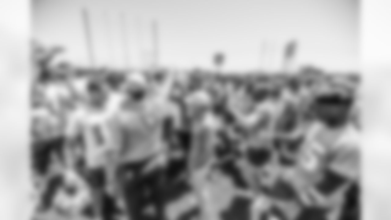 Los Angeles Chargers players participate in Phase 3 of the offseason program on Friday, May 30, 2025 at The Bolt in El Segundo, CA.