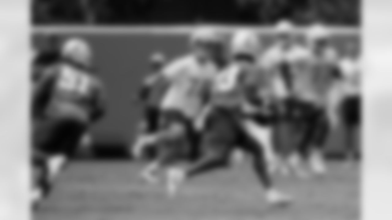 The Los Angeles Chargers hold OTA's on Thursday, June 6, 2024 at Hoag Performance Center in Costa Mesa, CA.