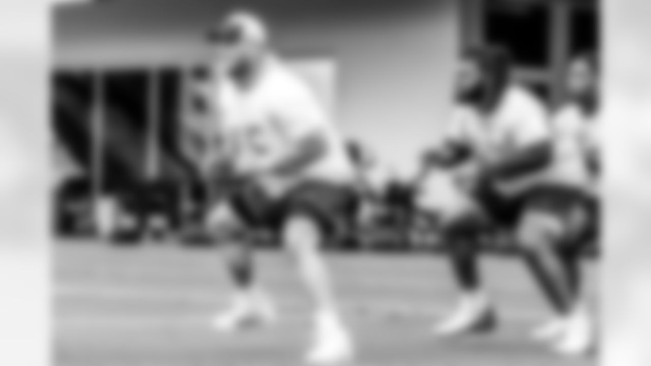 Los Angeles Chargers players participate in Phase 2 of the offseason program on Monday, May 5, 2025 at The Bolt in El Segundo, CA.