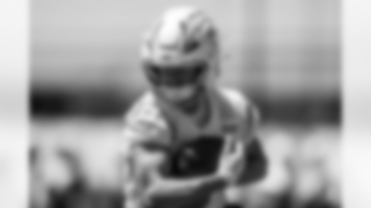 The Los Angeles Chargers practice at Training Camp on Wednesday, August 20, 2025 at The Bolt in El Segundo, CA.