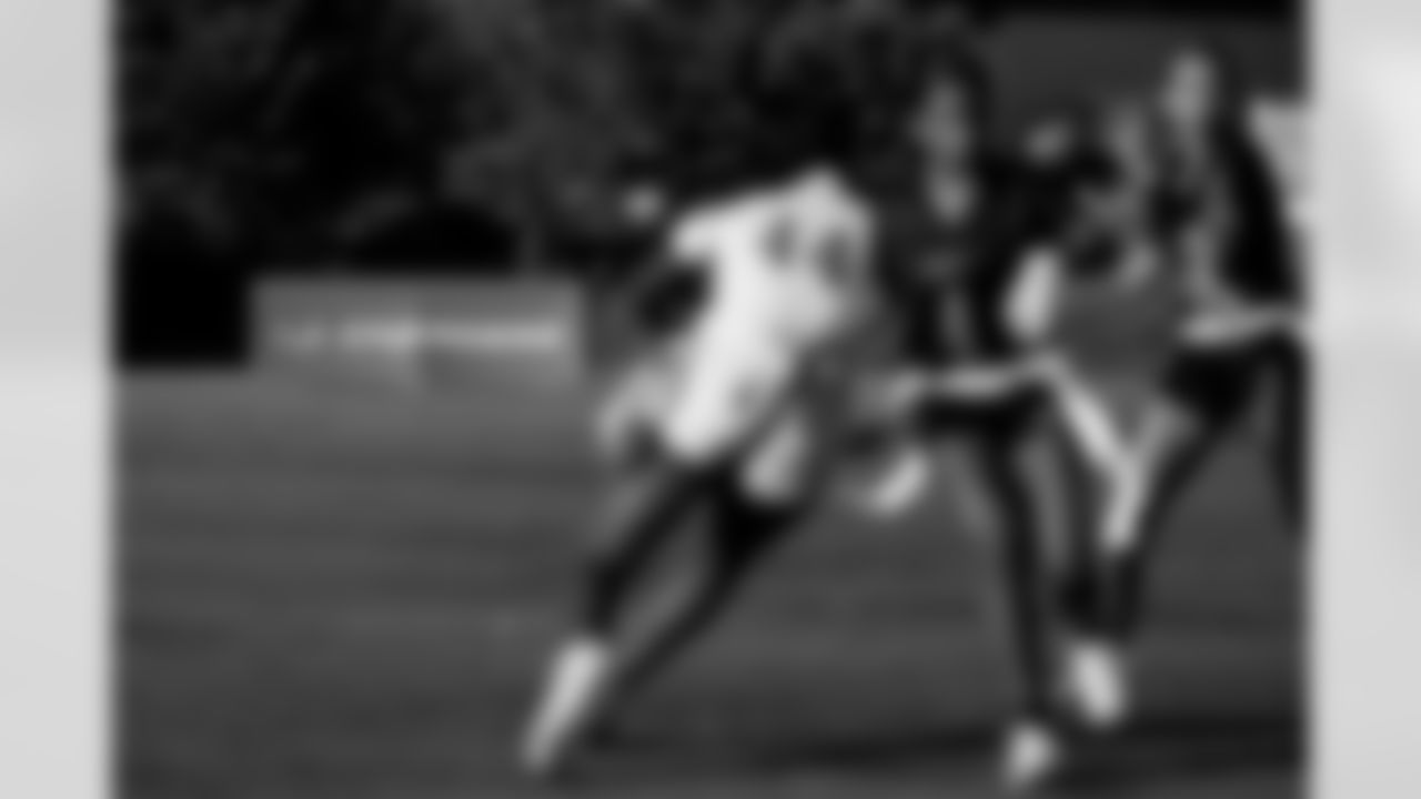 The Los Angeles Chargers host their annual Chargers Girls Flag Invitational on Friday, August 15, 2025 at Great Park in Irvine, CA.