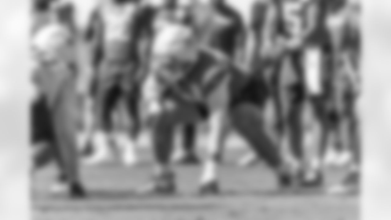 The Los Angeles Chargers practice on Thursday, October 9, 2025 at The Bolt in El Segundo, CA.