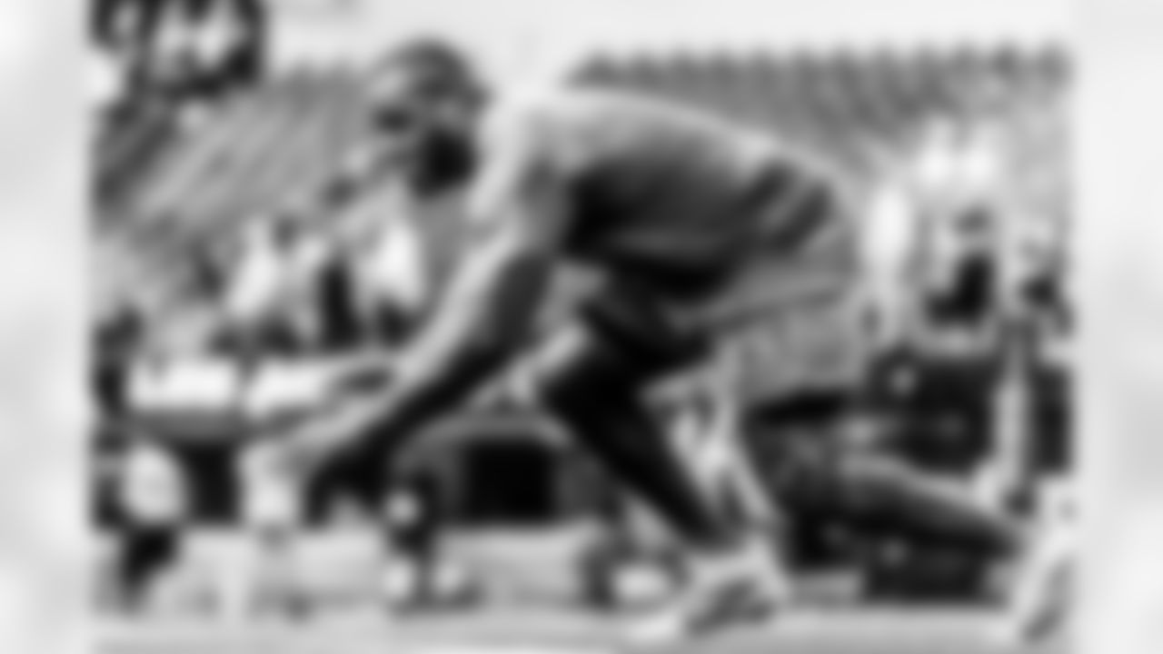 Take a look back at the Chargers Week 5 matchup with the Commanders in monochrome!