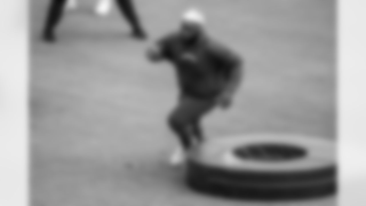 Los Angeles Chargers players participate in Phase 1 of the offseason program on Monday, April 28, 2025 at The Bolt in El Segundo, CA.