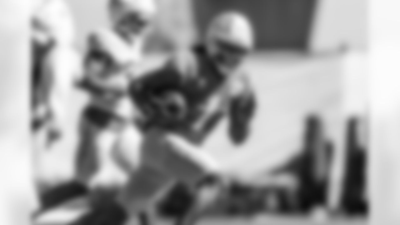 The Los Angeles Chargers practice on Wednesday, October 15, 2025 at The Bolt in El Segundo, CA.