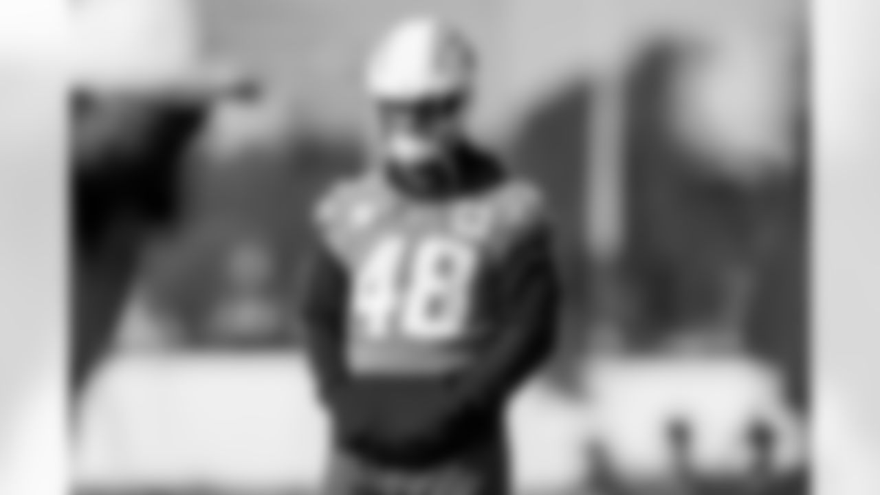 The Los Angeles Chargers practice on Wednesday, December 17, 2025 at The Bolt in El Segundo, CA.