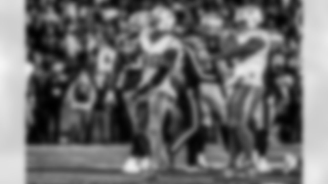 Take a look back at the Chargers Wild Card matchup with the Patriots in monochrome.